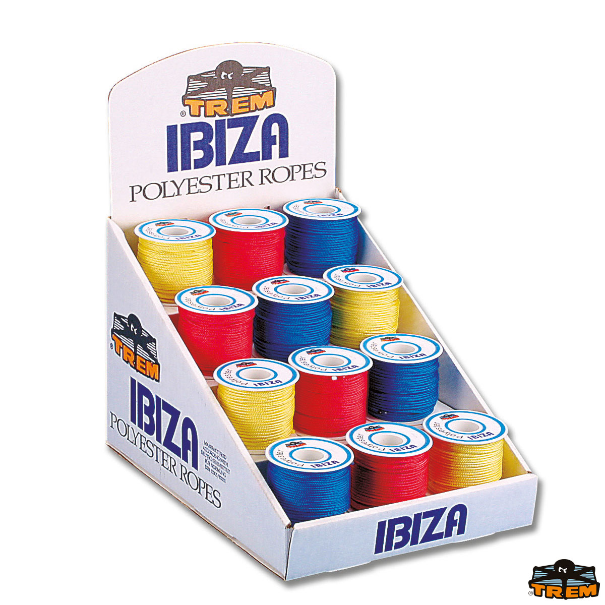 Immagine Espositore da tavolo completo di 24 bobine assortite in diametri e colori