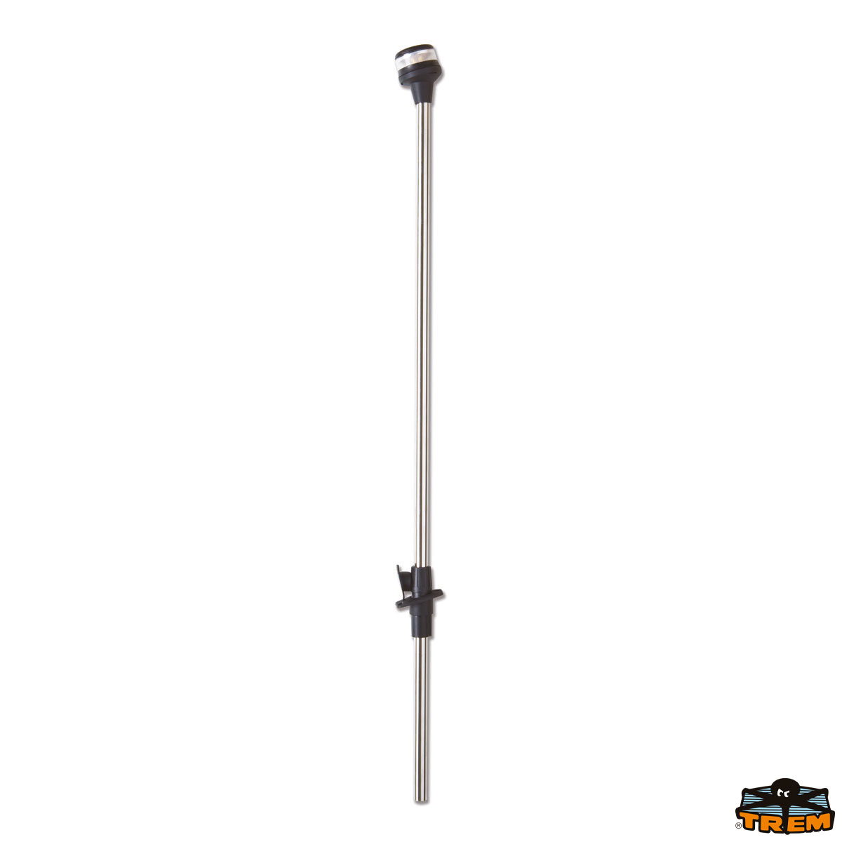 Immagine Asta fanale a led retrattile Gemini 360 nero