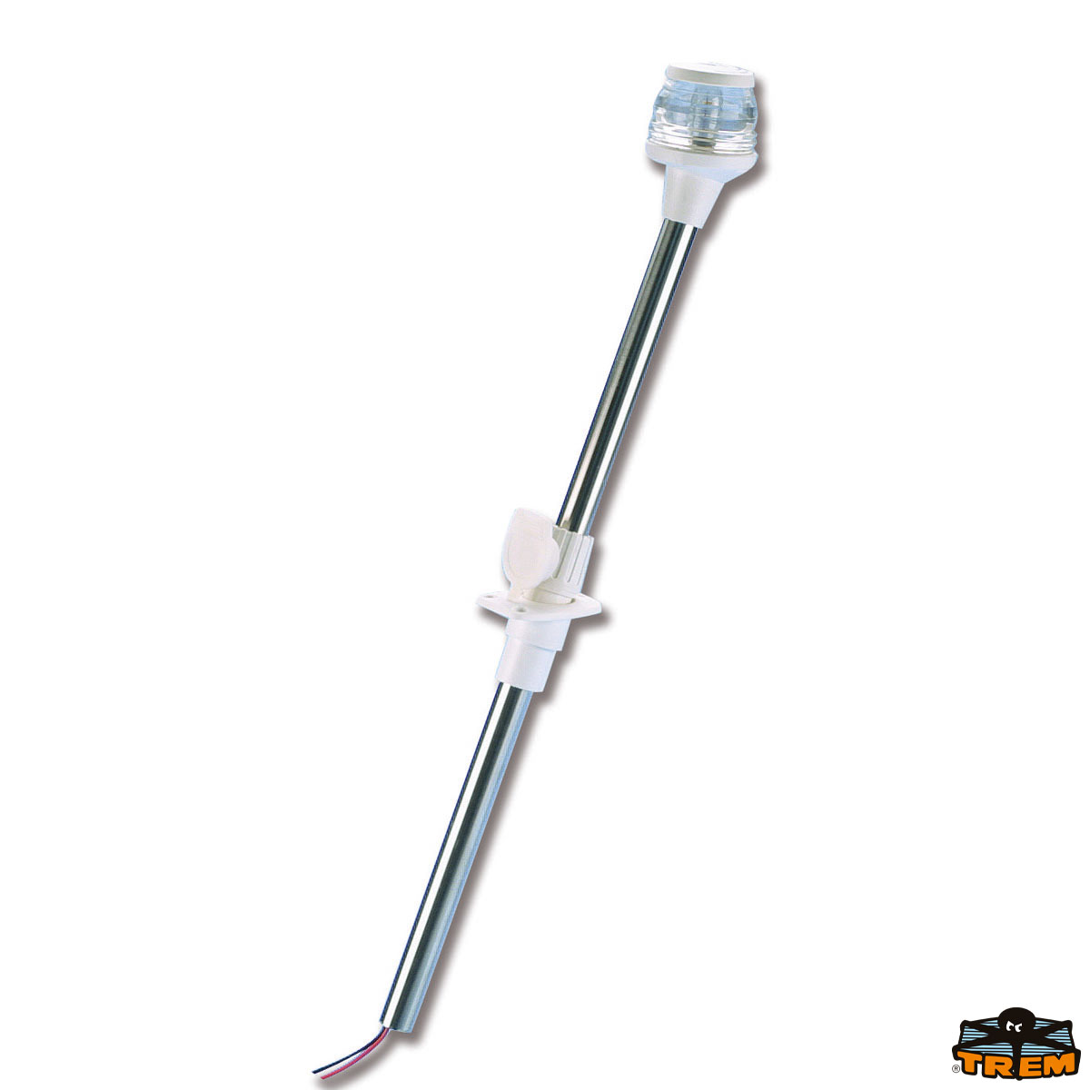 Immagine Asta fanale a led retrattile Easy led bianco