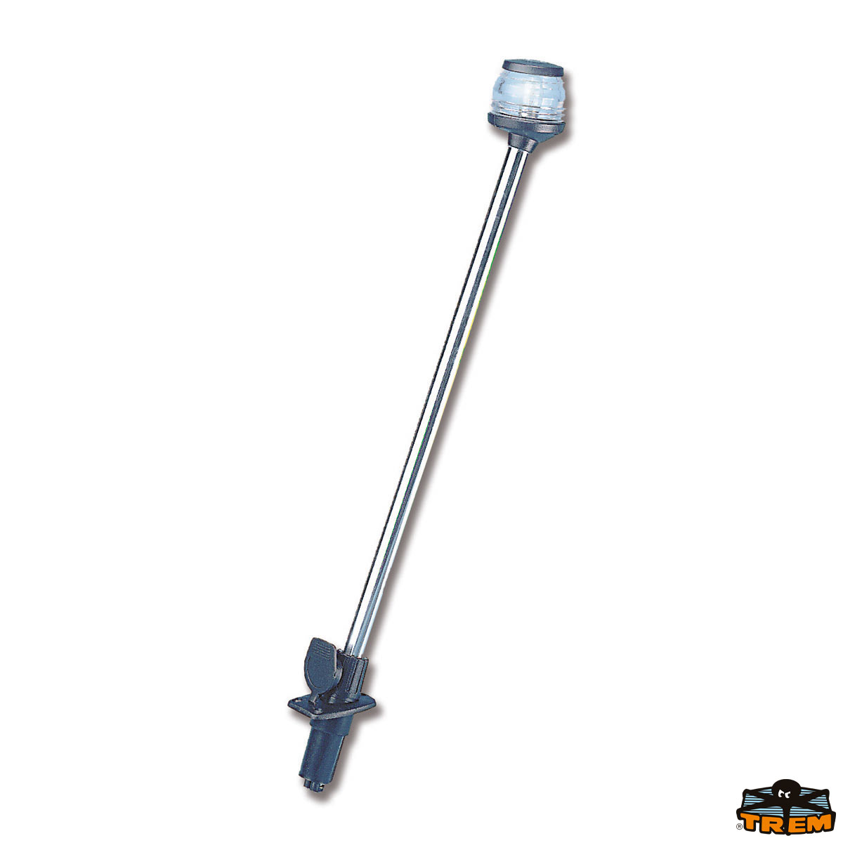 Immagine Asta fanale a led estraibile Easy led Nero