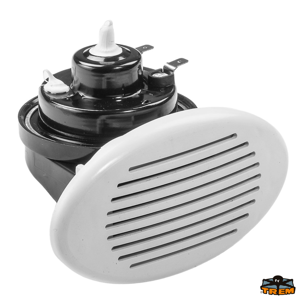 Immagine Tromba da incasso a scomparsa con diffusore a chiocciola