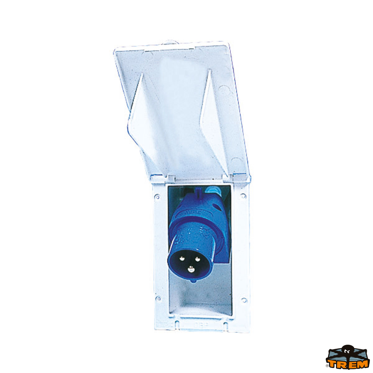 Immagine Spina tripolare CE con coperchio