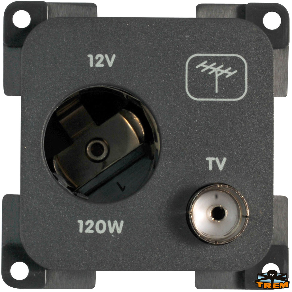Immagine Presa 12V auto + TV (TV 95 75 Ohm)