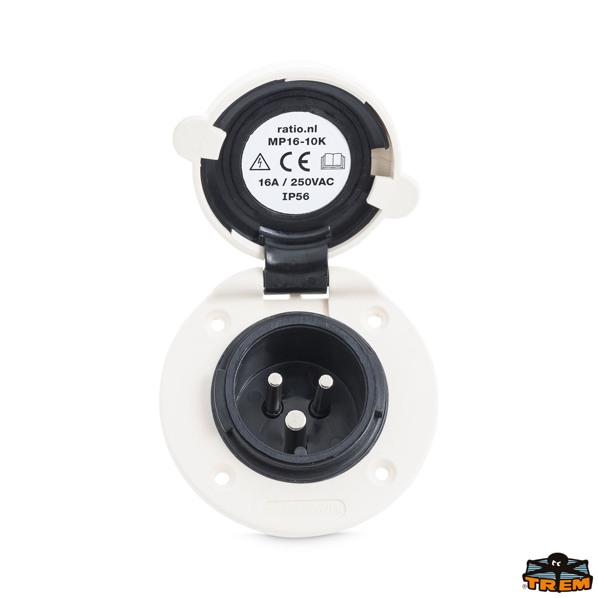 Immagine Spina da incasso in poliammide IP56 16A