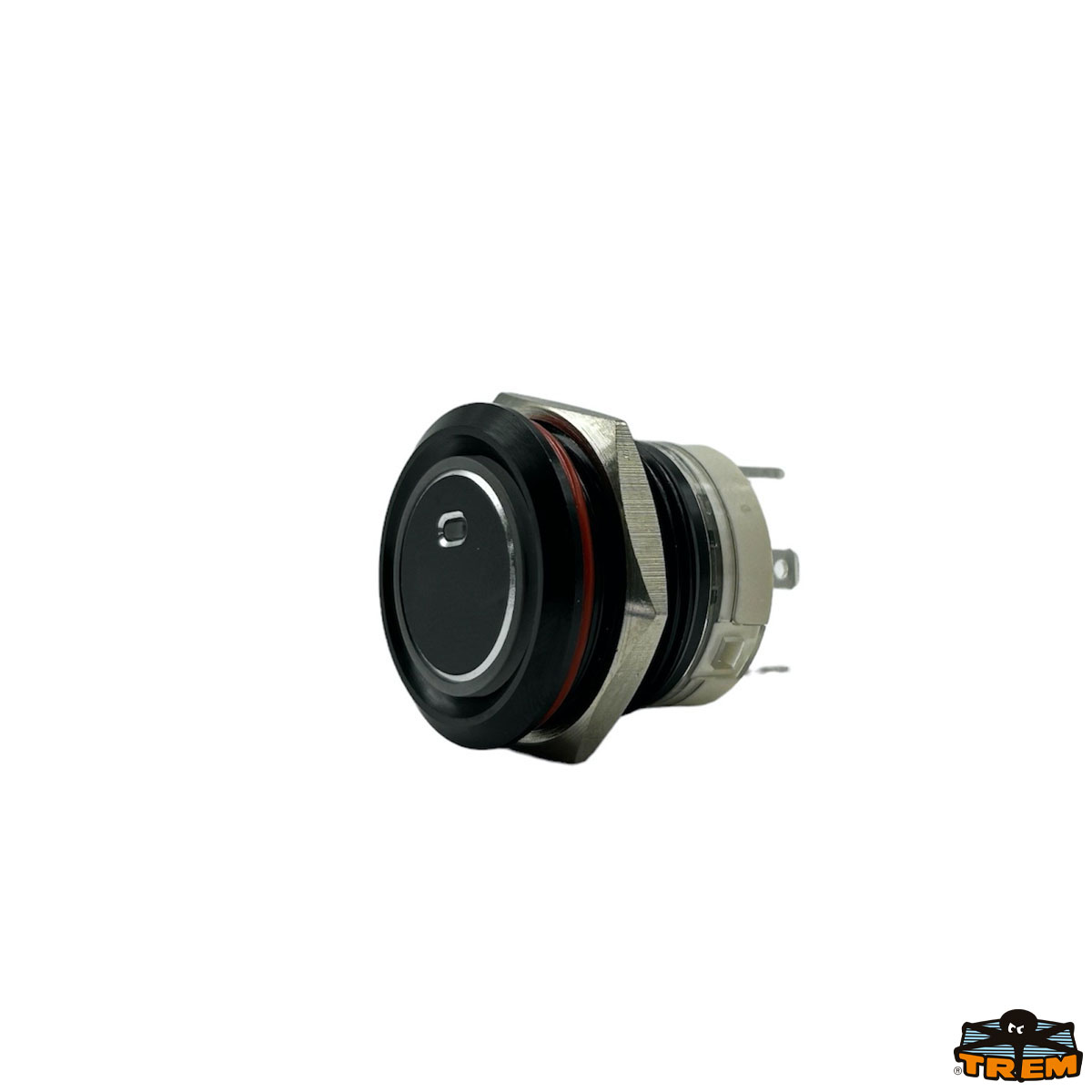 Immagine Interruttore nero in alluminio 20A