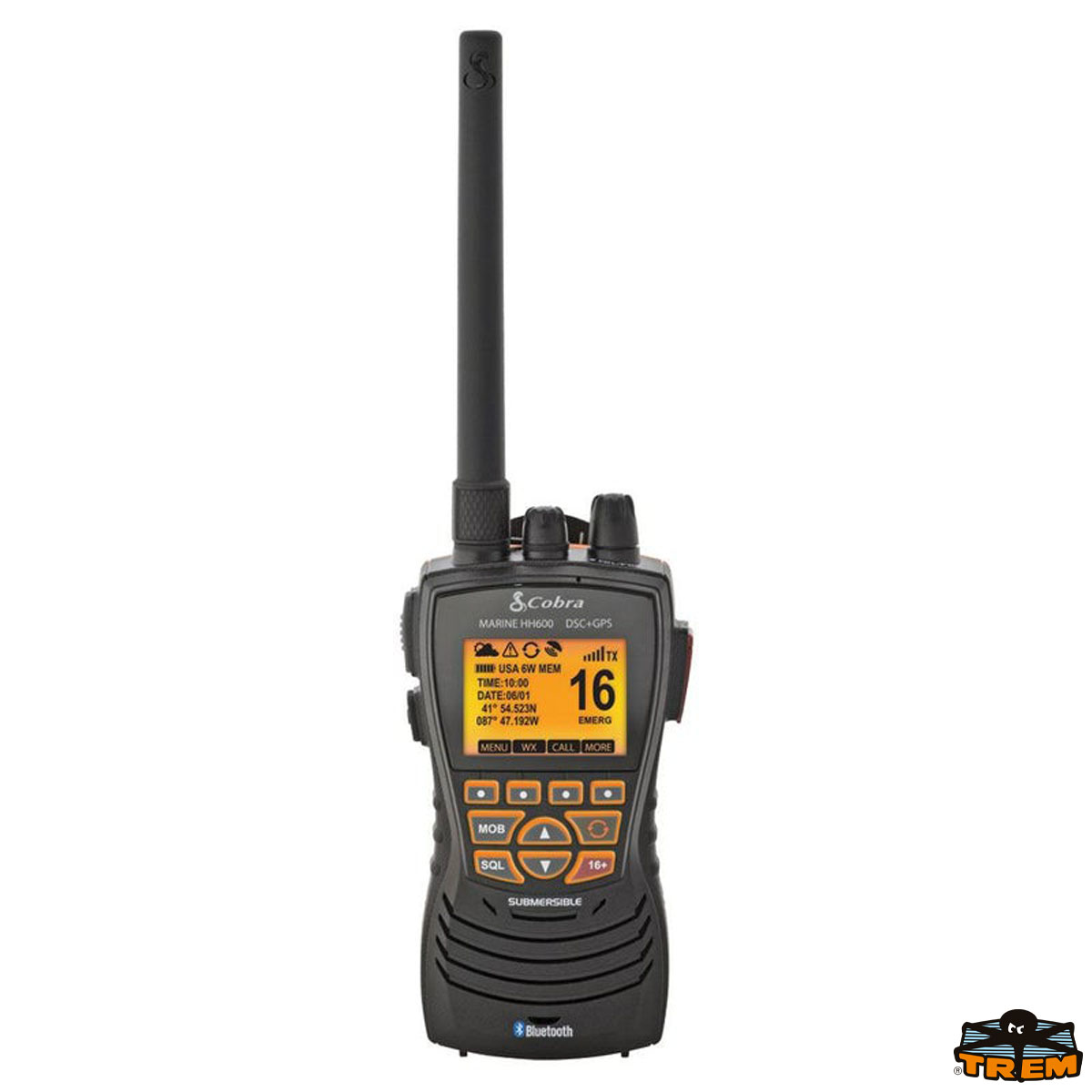 Immagine vhf portatile MR HH600 gps BT EU