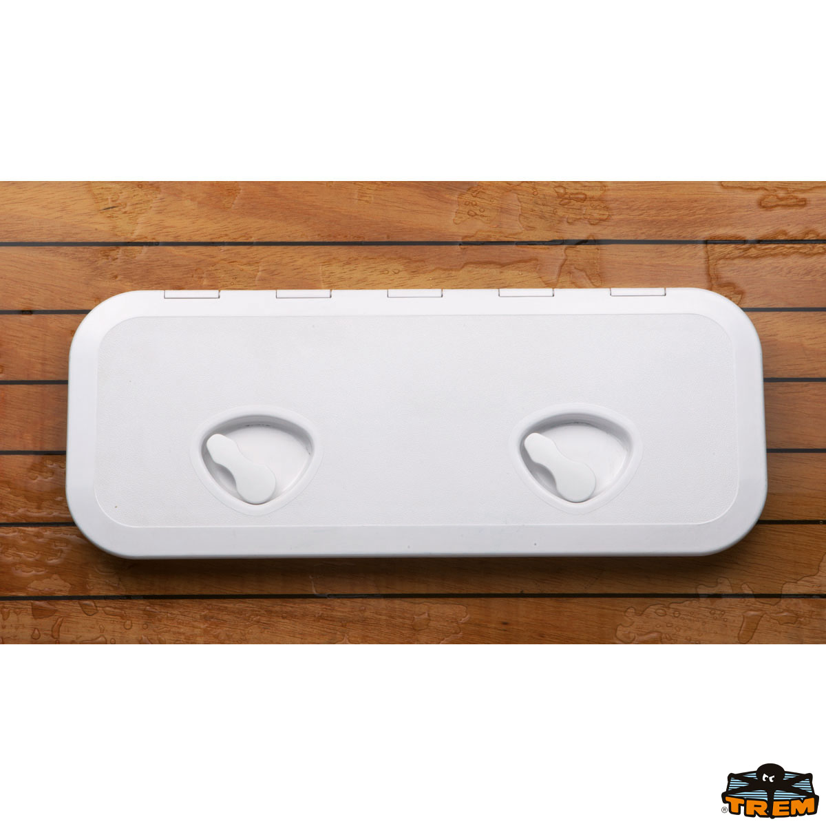 Immagine Portello calpestabile impermeabile in AAS HD 243x607 colore crema 9010