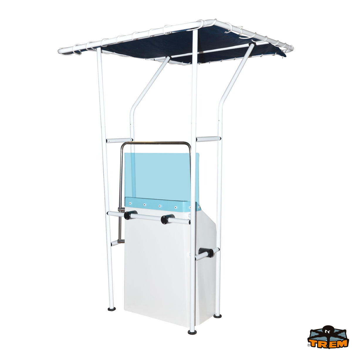 Immagine T-Top in alluminio verniciato bianco