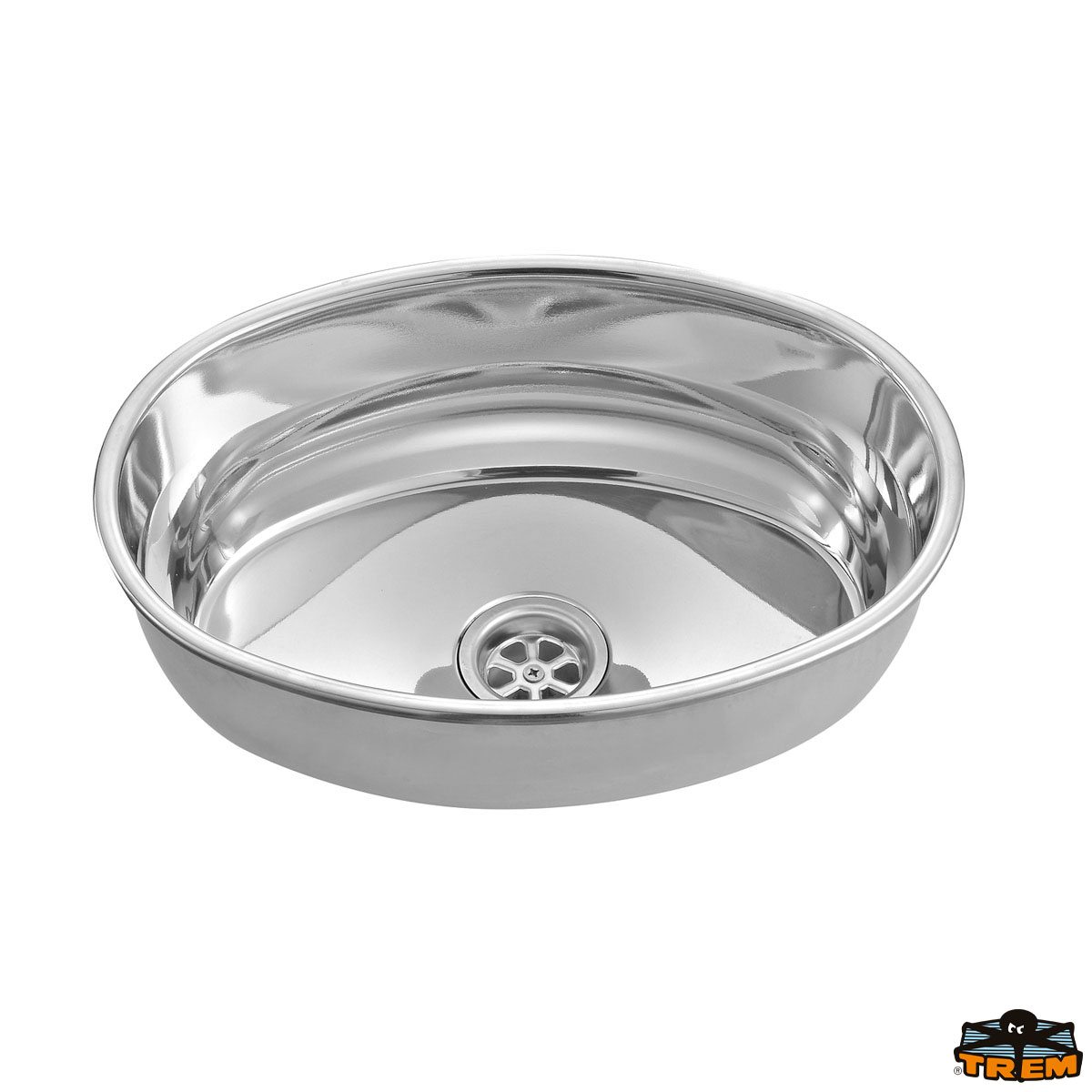 Immagine Lavello ovale in acciaio inox