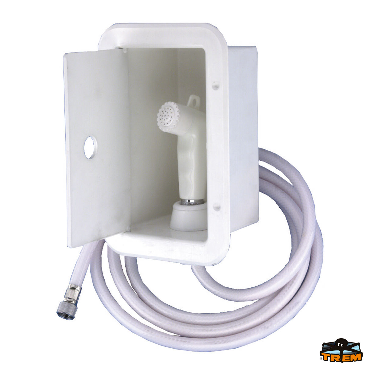 Immagine Box doccia con doccia a pulsante