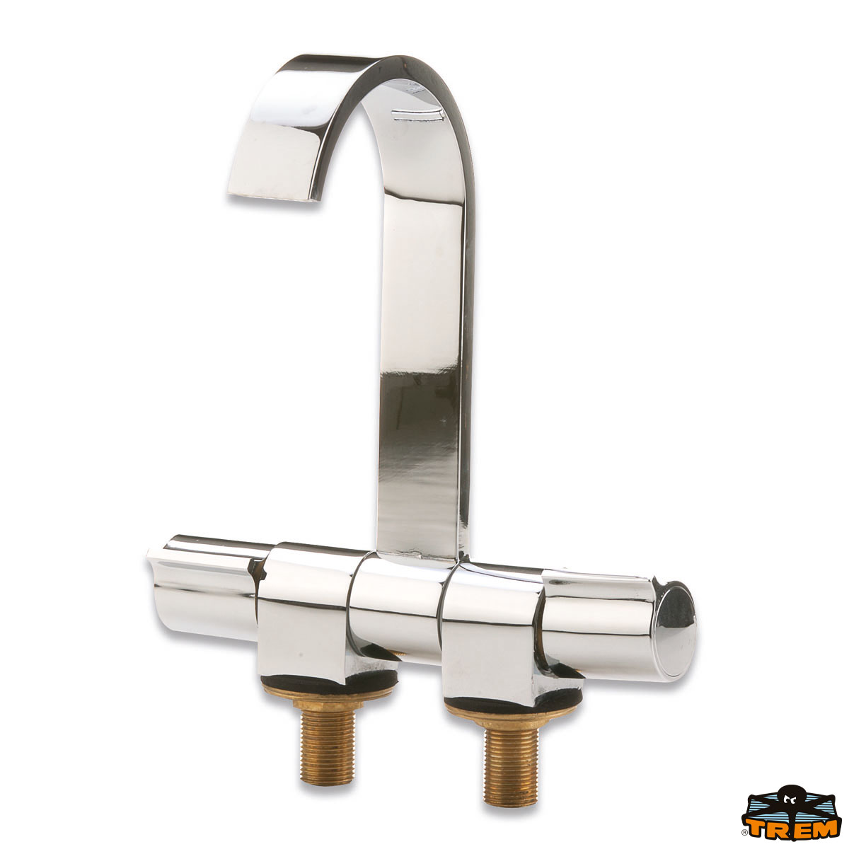 Immagine Rubinetto acqua fredda/calda canna piatta