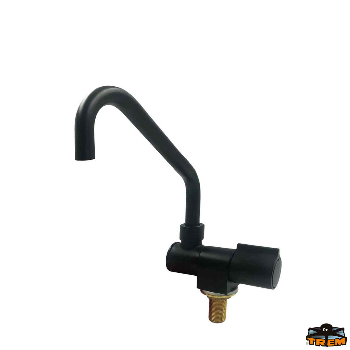 Immagine Rubinetto acqua fredda canna alta colore nero