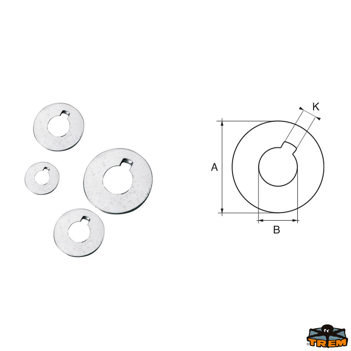 Immagine Anodi per assi ed eliche Radice