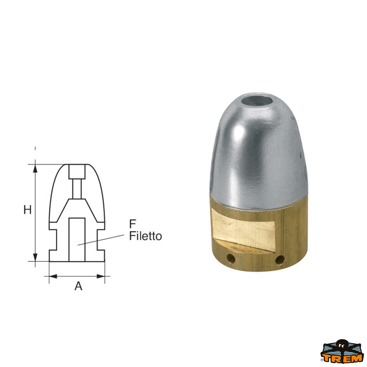 Immagine Anodi per assi ed eliche Riva