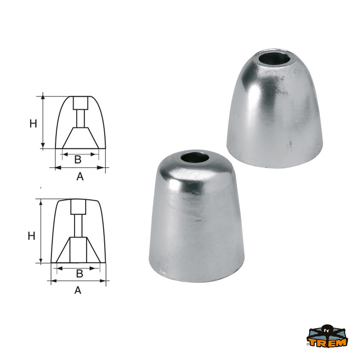 Immagine Anodi per assi ed eliche Riva