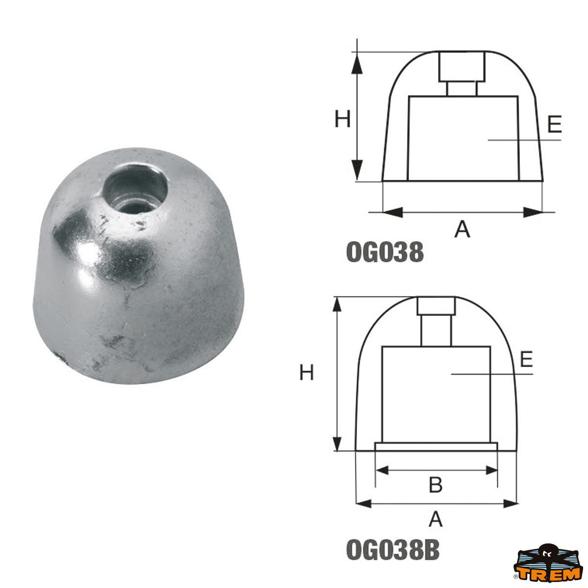 Immagine Anodi per assi ed eliche Sleipner