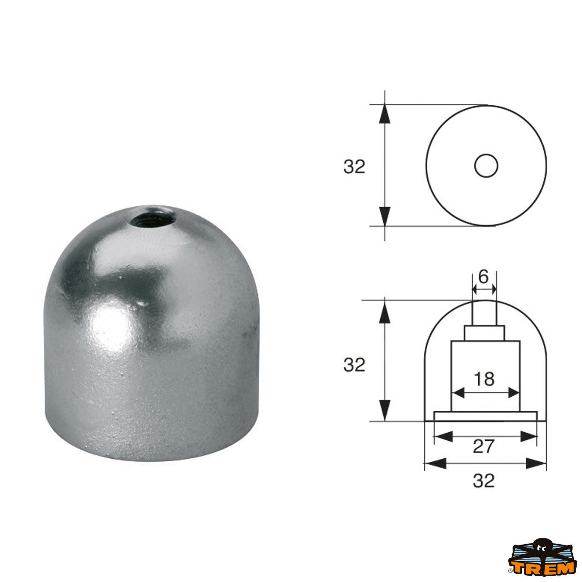 Immagine Anodi per assi ed eliche-Max Power