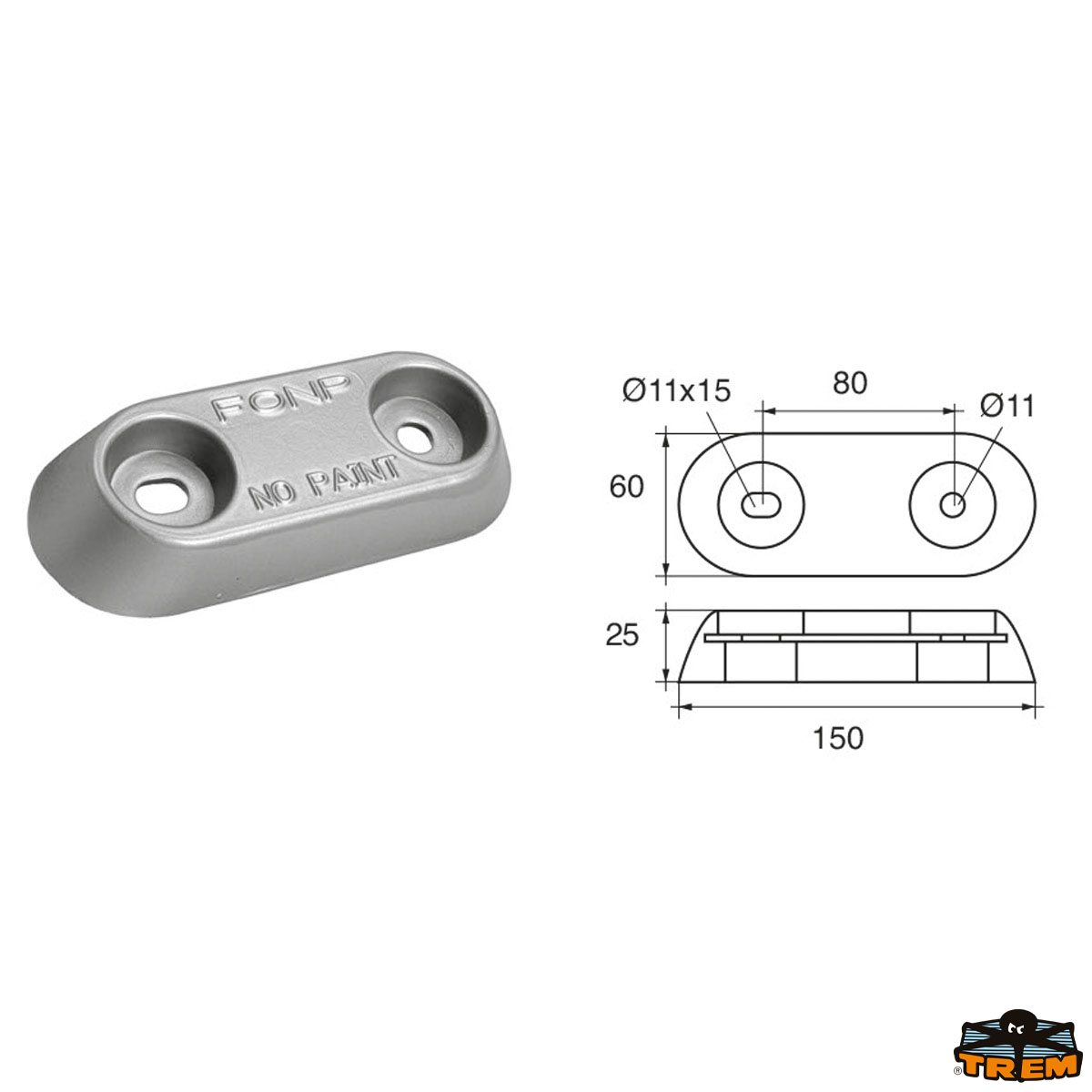 Immagine Anodo timoni e flaps
