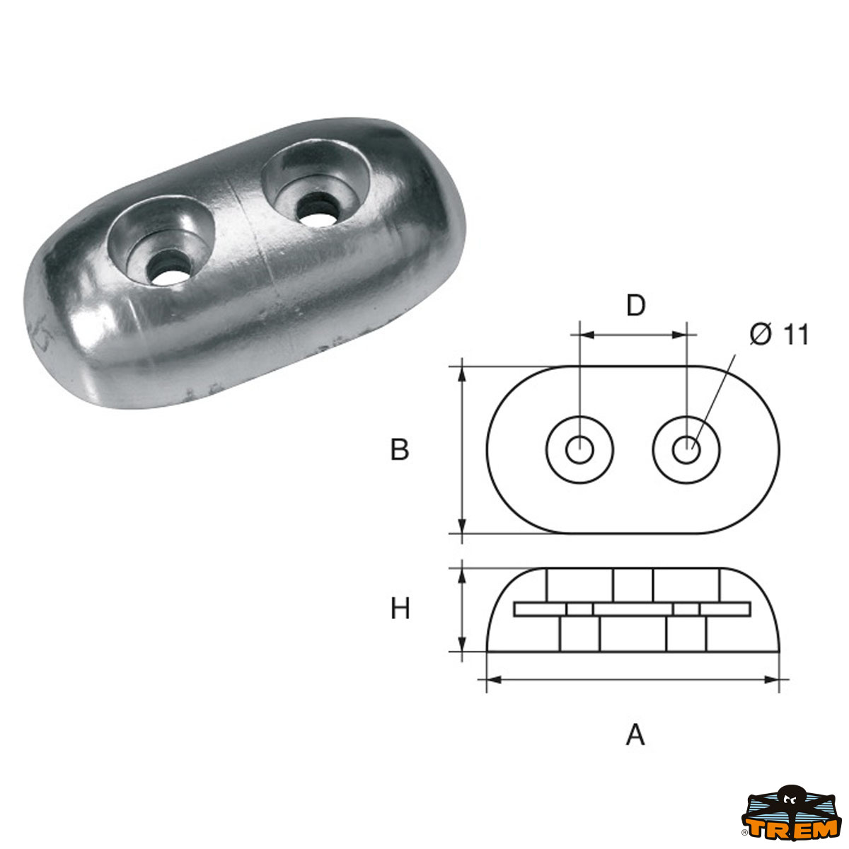 Immagine Anodo carene