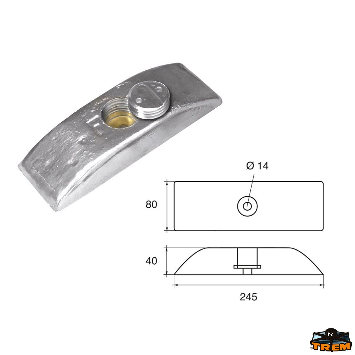 Immagine Anodo carene