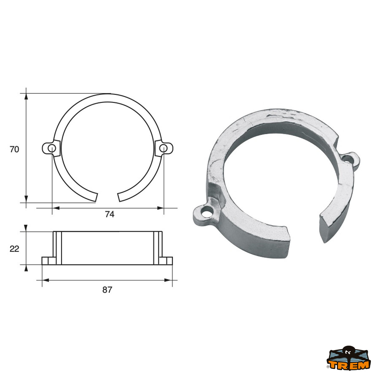 Immagine Anodi per motori Mercury-Mercruiser