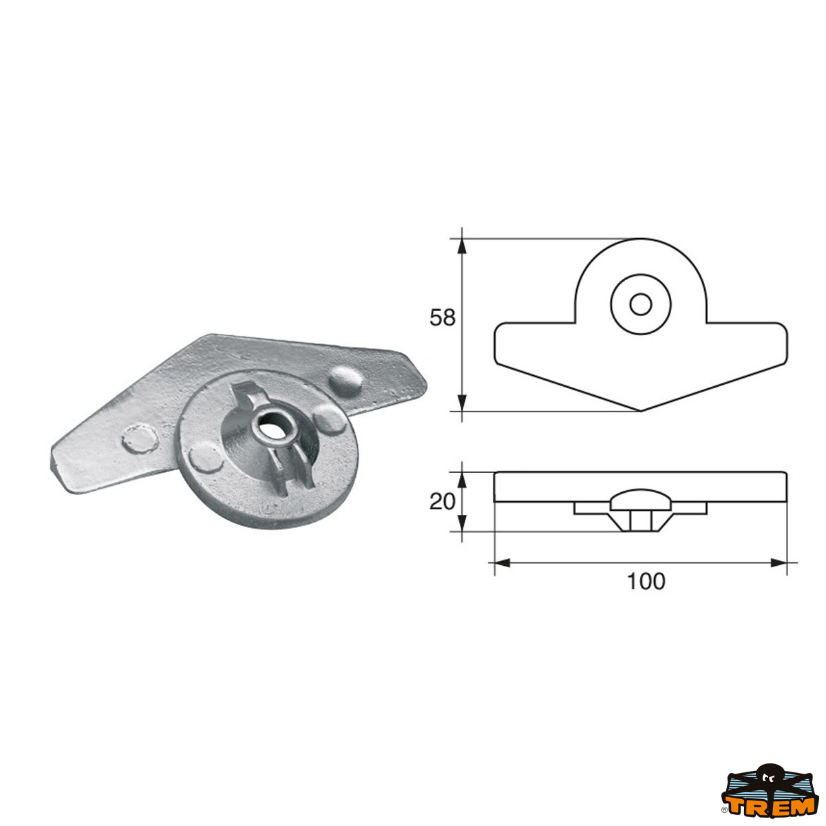 Immagine Anodi per motori Yamaha-Mariner