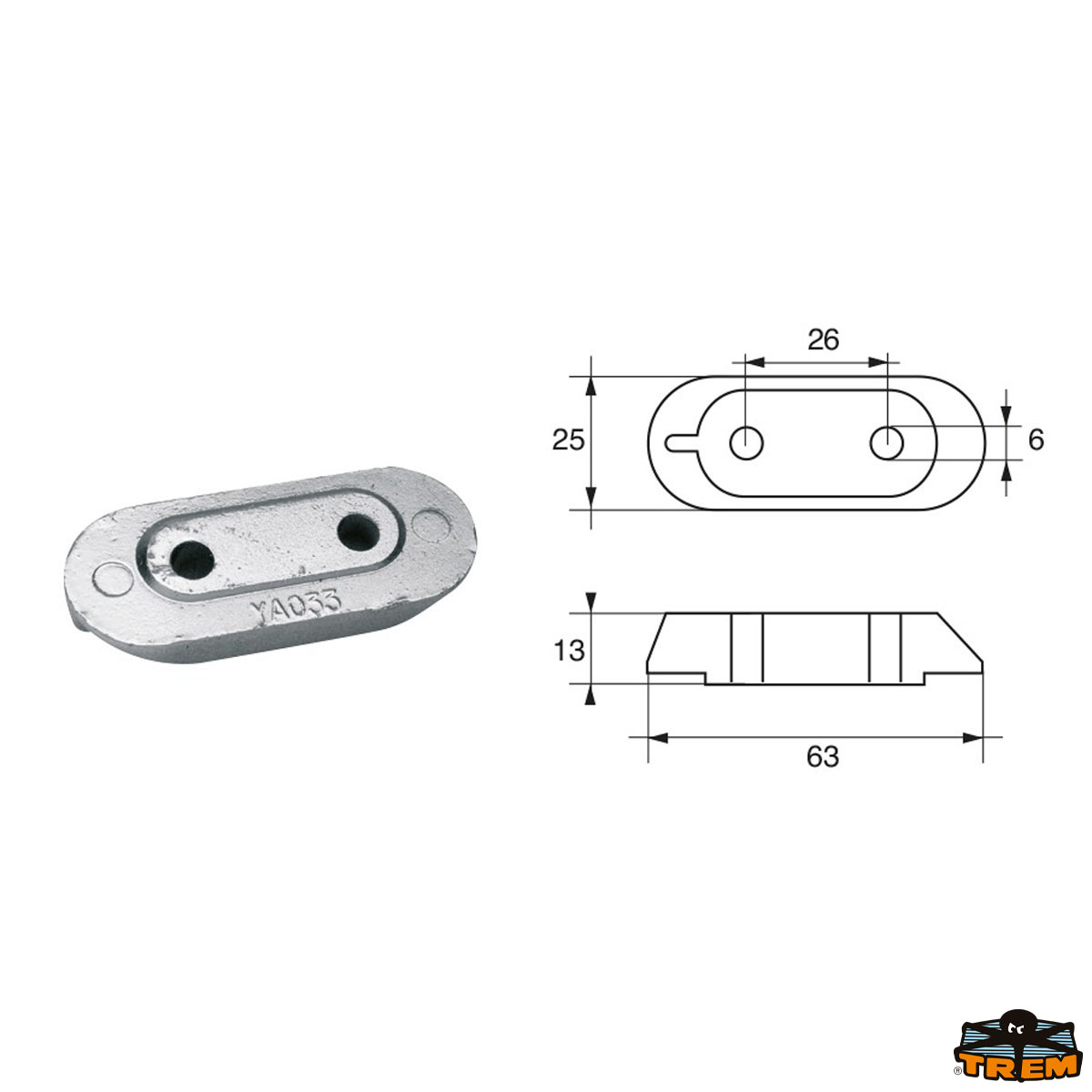 Immagine Anodi per motori Yamaha-Mariner