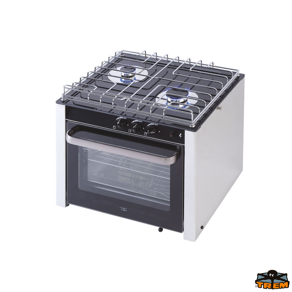 Immagine Cucina nautica basculante a gas con forno 2 fuochi