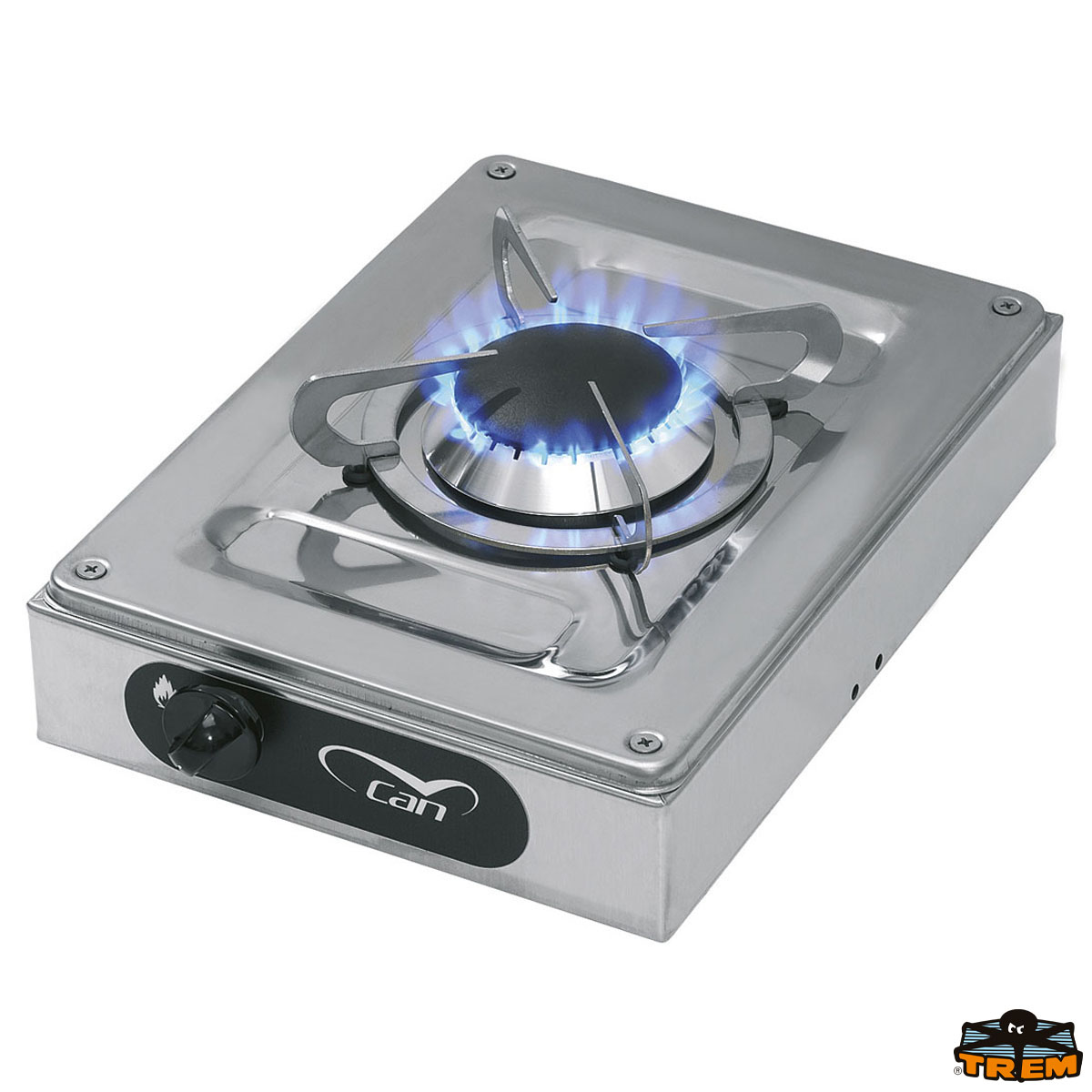 Immagine Fornello a gas da appoggio in acciaio inox a 1 fuoco