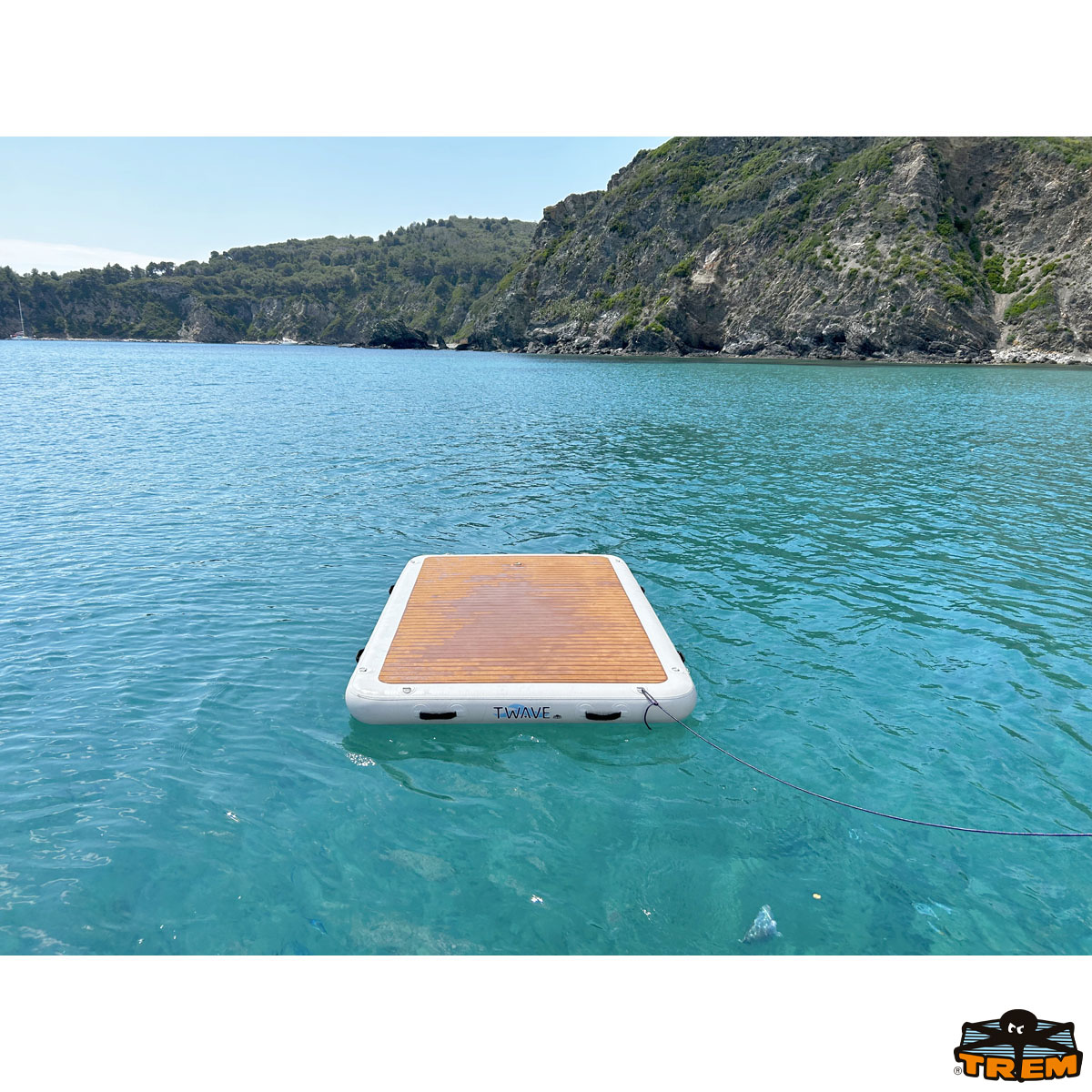 Immagine Piattaforma gonfiabile galleggiante T-WAVE